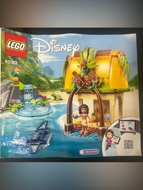 RETIRED Lego 43183 Disney Moana’s Island Home
